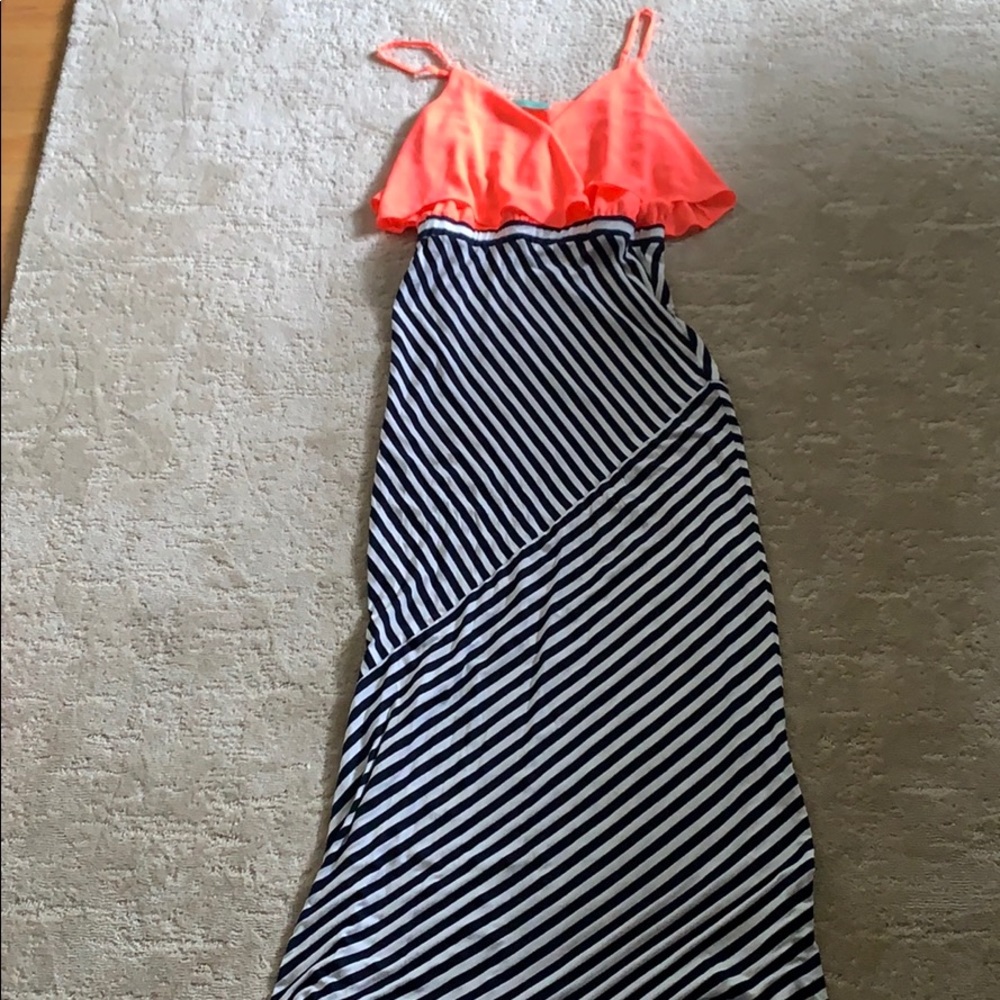 Filly Flair, bright striped dress